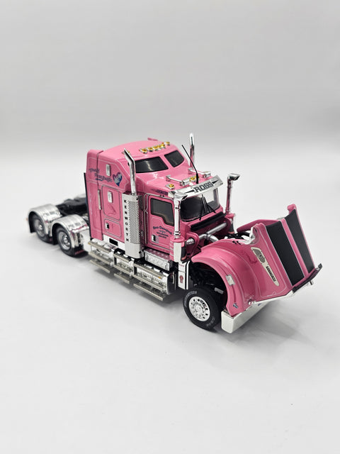 Pink Kenworth Prime Mover