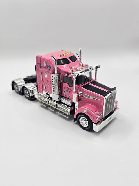 Pink Kenworth Prime Mover