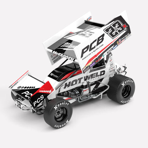 PRE ORDER 1:18 Team Brady Racing #23X Sprintcar - 2024 High Limit International: Perth