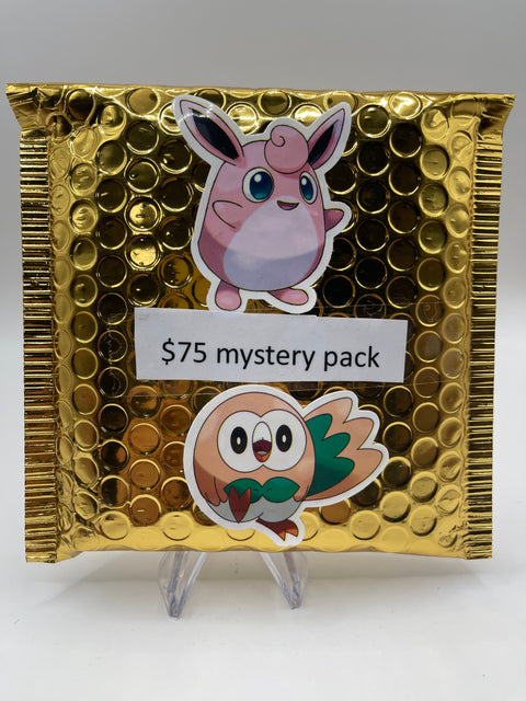 $75 Pokémon Tcg Mystery Bag