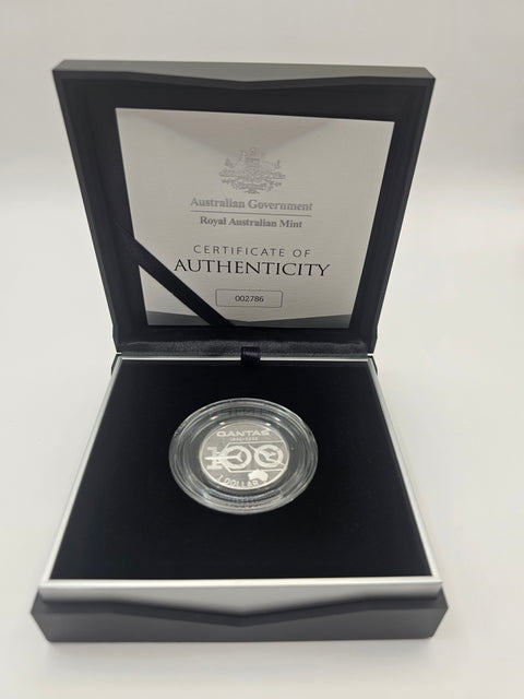 Qantas Centenary Silver Proof