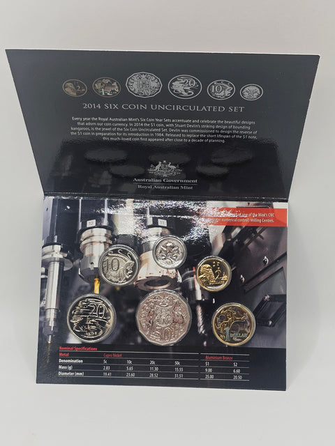 2014 Six Coin Uncirculated Set