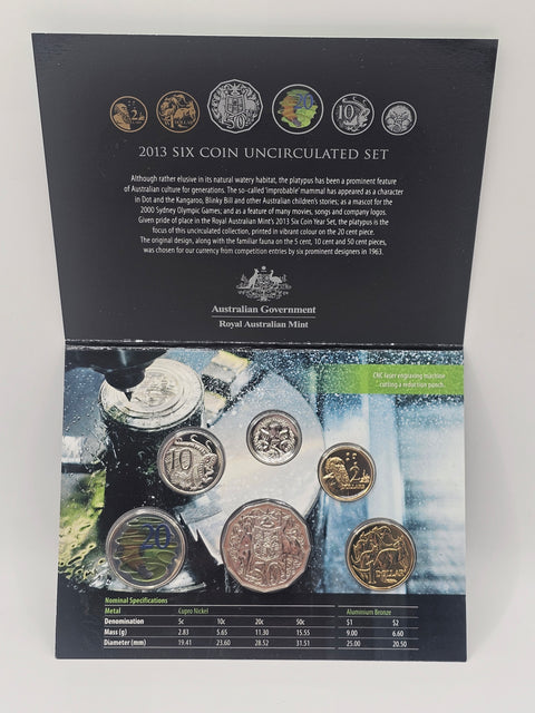 2013 Six Coin Uncirculated Set