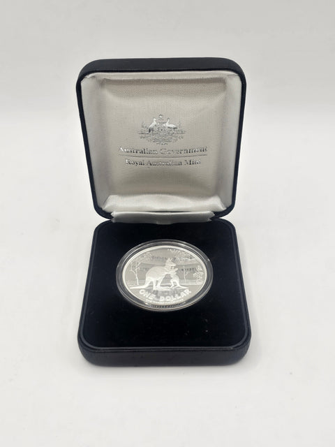 $1 Silver Kangaroo Proof Coin