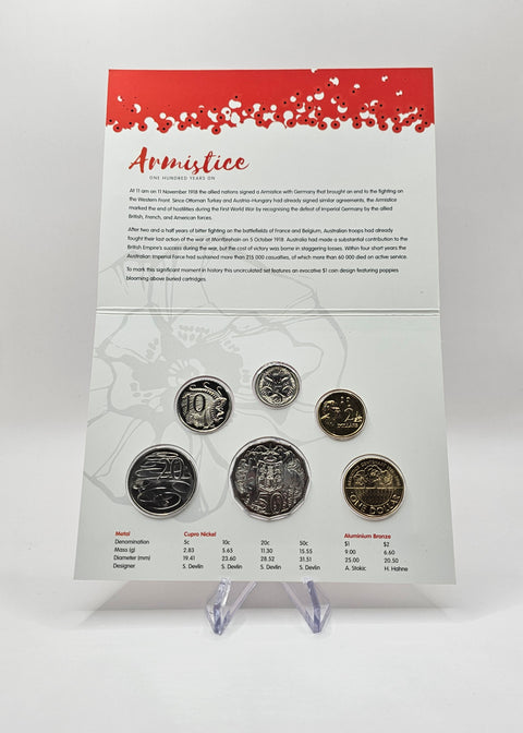 2018 Armistice Uncirculated Year Set