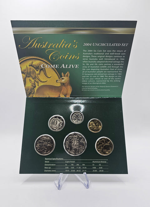 2004 Six Coin Uncirculated Set