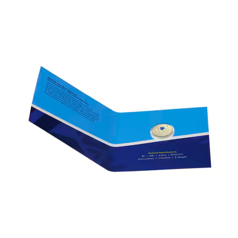 2025 Men’s Australian Open $2 Privy Mark Coin in Folder