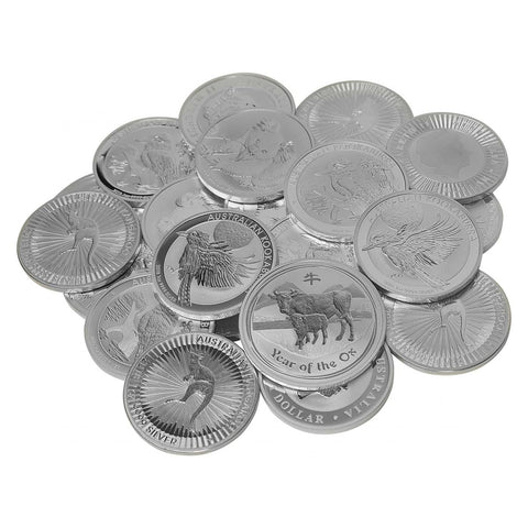 1oz Silver Coins Assorted