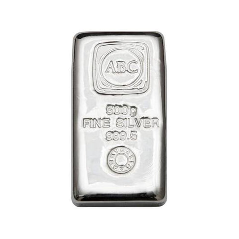 500 Gram Silver Bar