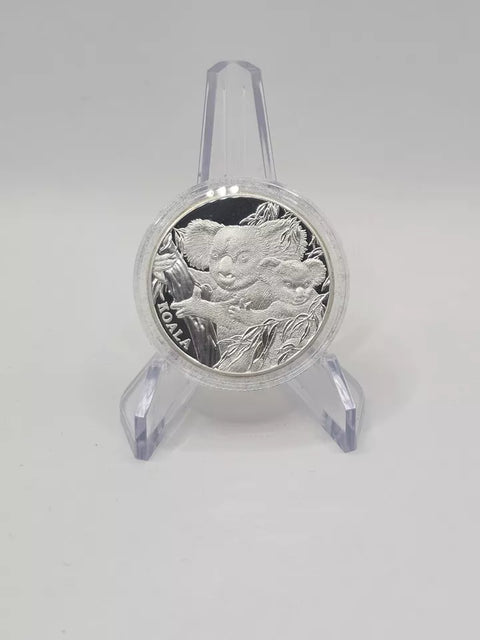 2022 1 oz Proof Niue Silver Koala And Joey Coin