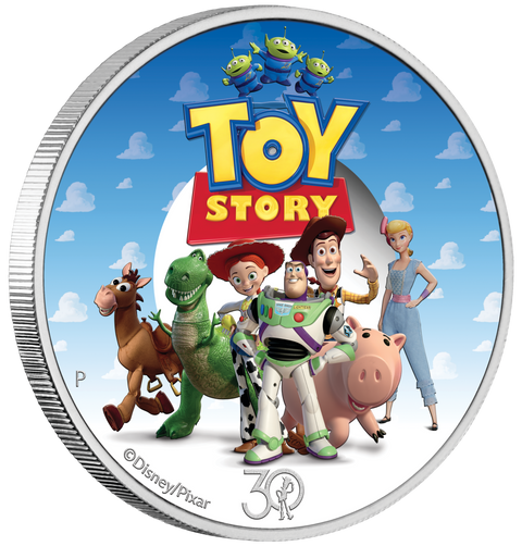 30 Years of Toy Story 2025 1/2oz Silver Proof Coloured Coin